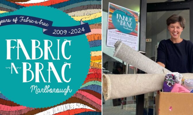 Stitching up another epic Fabric-a-Brac in Marlborough